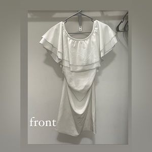 unique white church dress